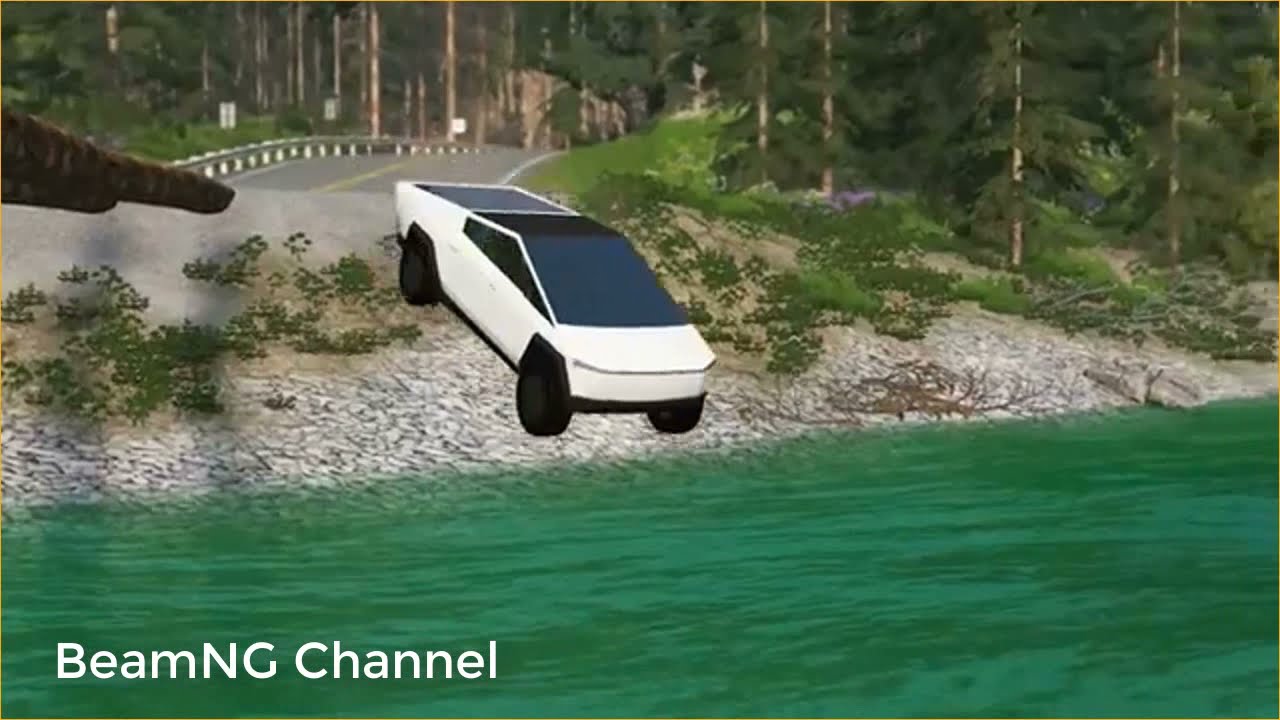 Cars vs Impossible Log Bridge -#2 BeamNG Drive | BeamNG Channel
