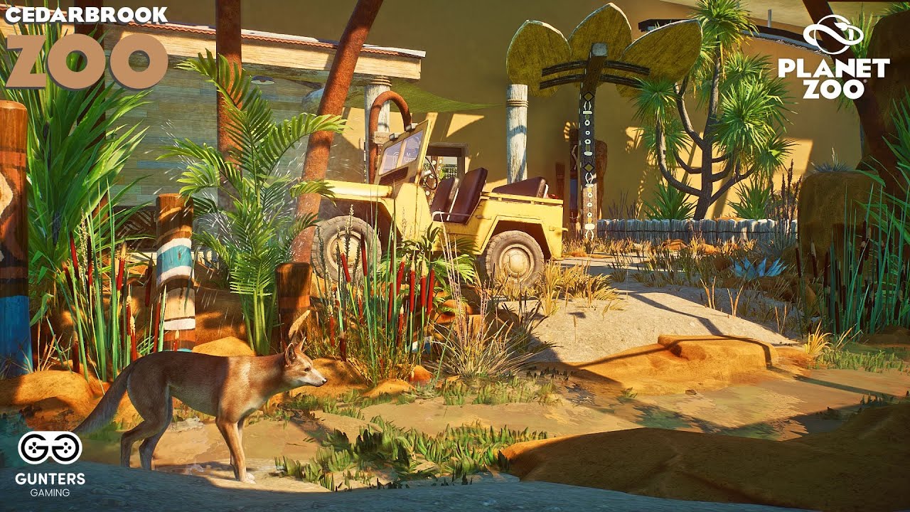 Building the BEST Dingo Habitat in Franchise Mode | Cedarbrook Park Zoo | Planet Zoo