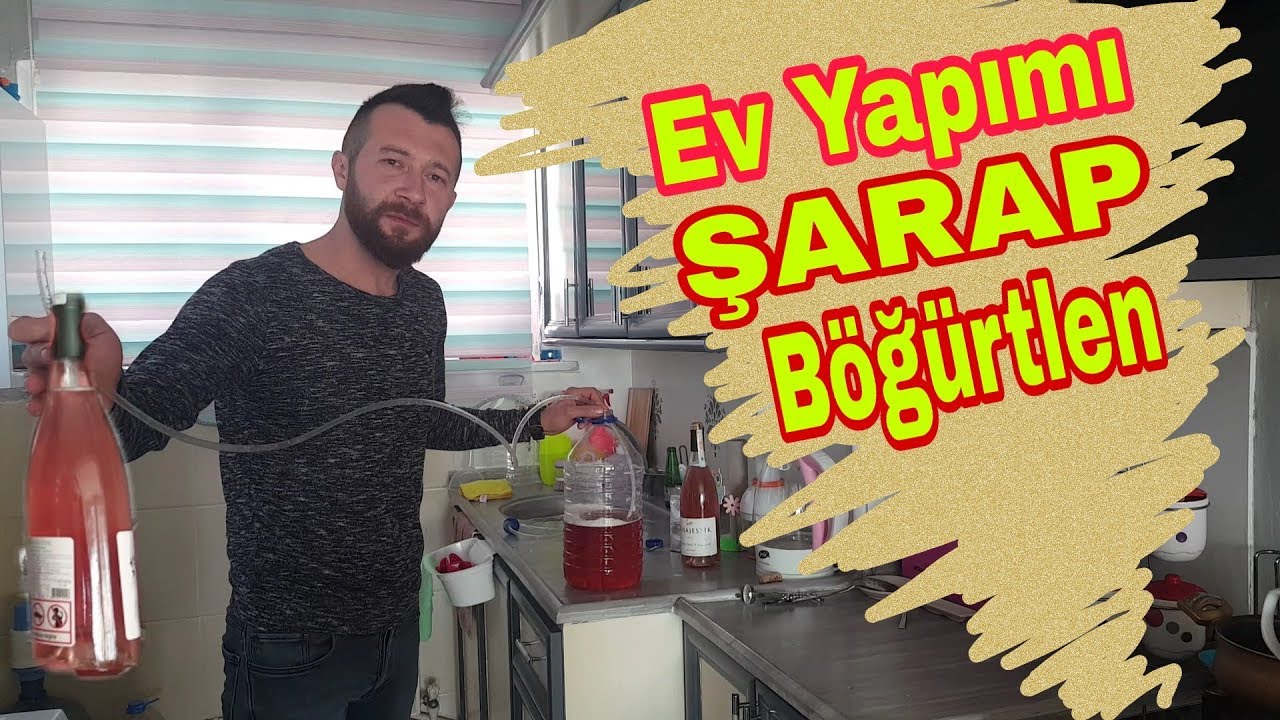 Evde Şarap Yapımı #Böğürtlen Şişeleme Ve Dinlendirme