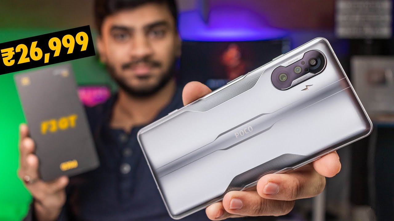 POCO F3 GT Unboxing - Flipkart First Sale Unit | GAMER'S DREAM😍 | DM 1200 | 120Hz Amoled
