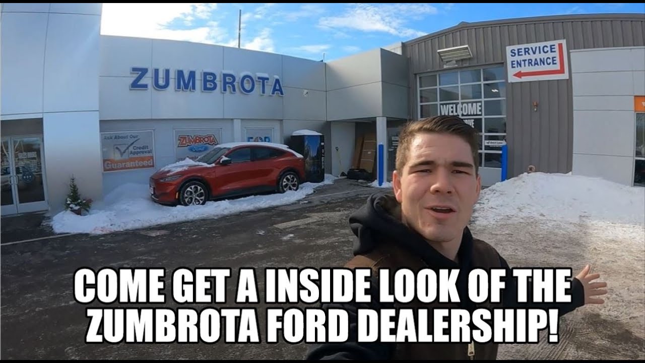 Minnesota Dirt gets a inside look of Zumbrota Ford dealership! Dealer For the People!