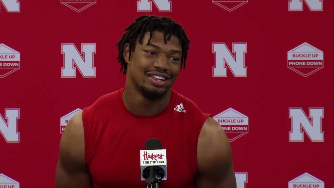 Nebraska linebacker MJ Sherman talks spring game