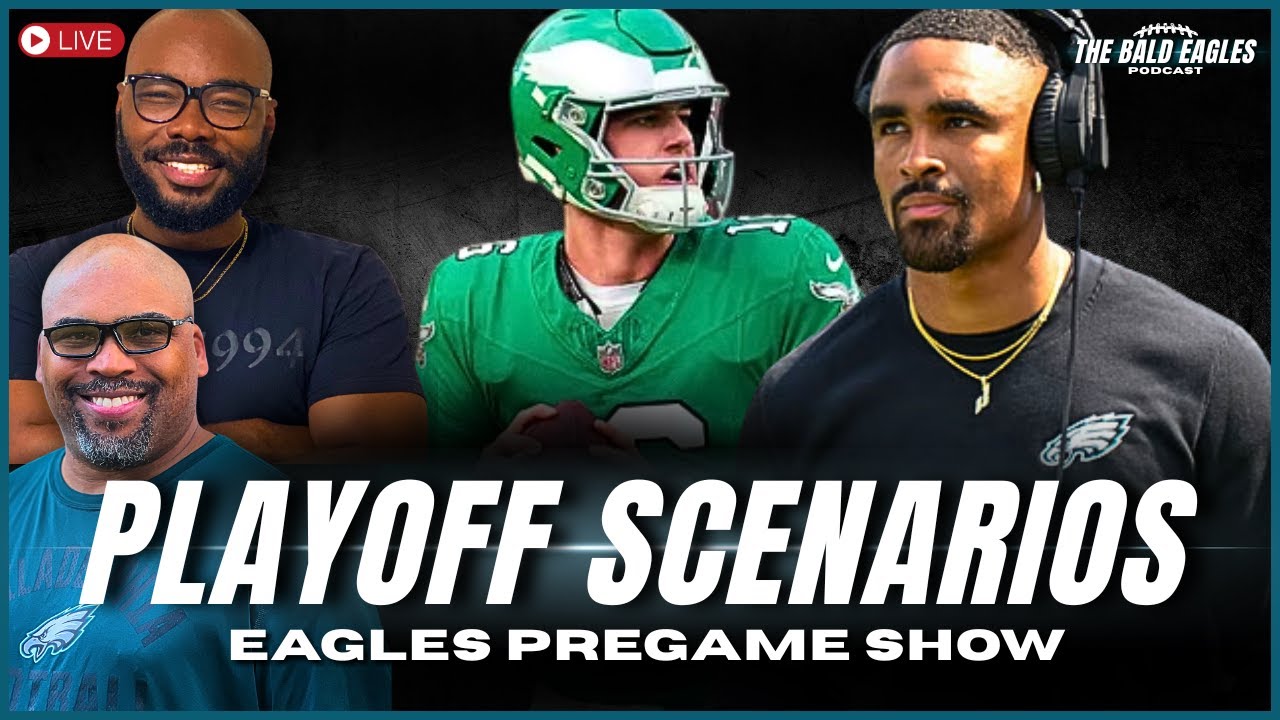 Eagles vs. Commanders Preview | Eagles Playoff Scenarios | The Bald Eagles Podcast