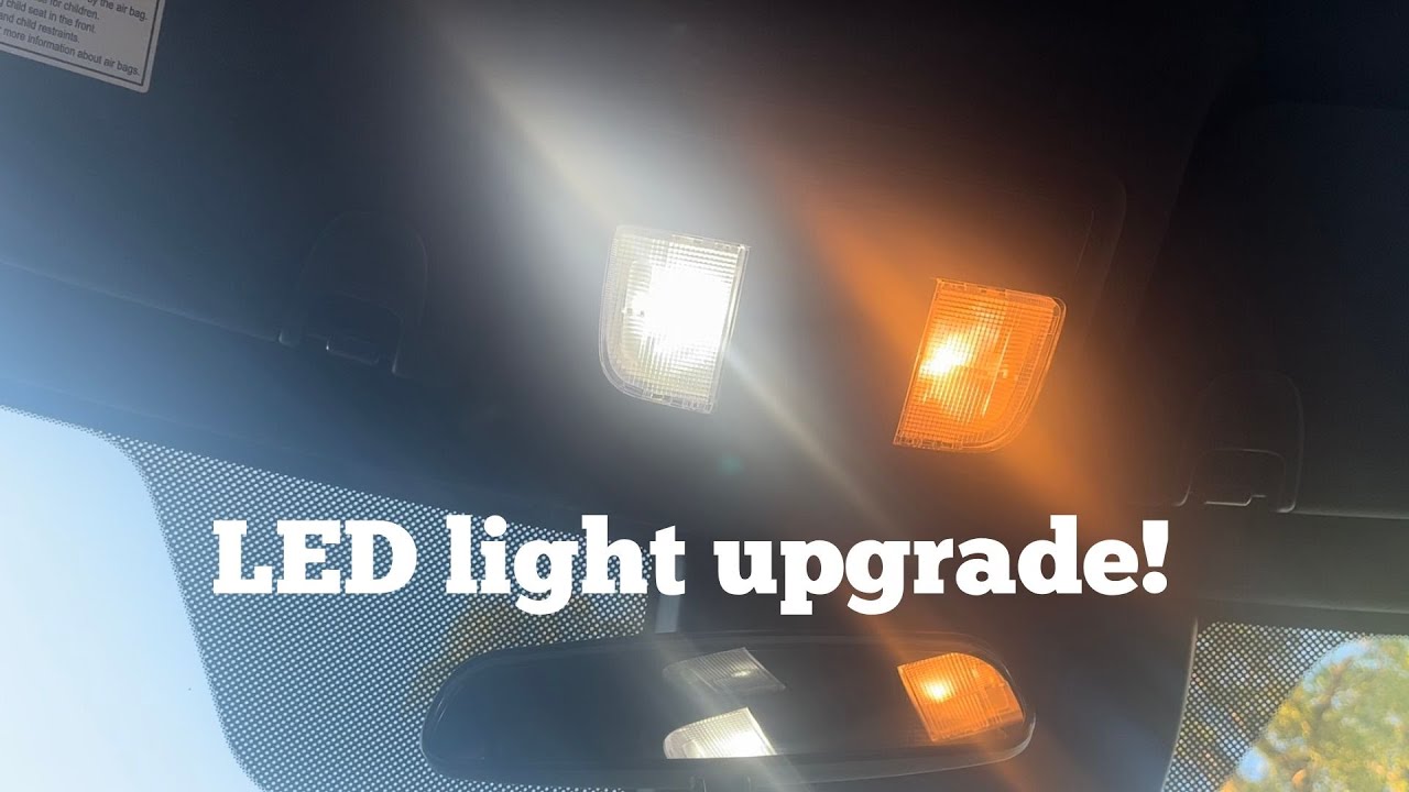 AuxLight LED interior bulb install for 10th gen Honda Civic