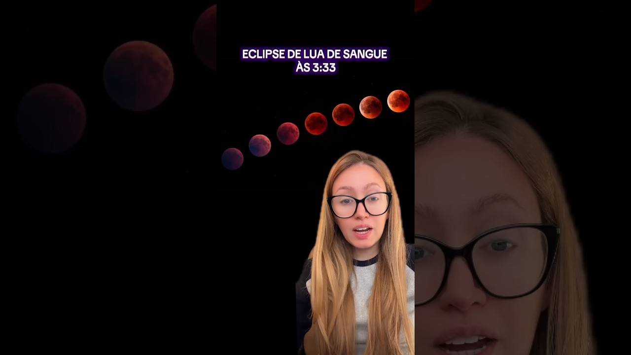 O PORTAL 333 do ECLIPSE NA LUA DE SANGUE que vai acontecer amanh&atilde; &agrave;s 3:33