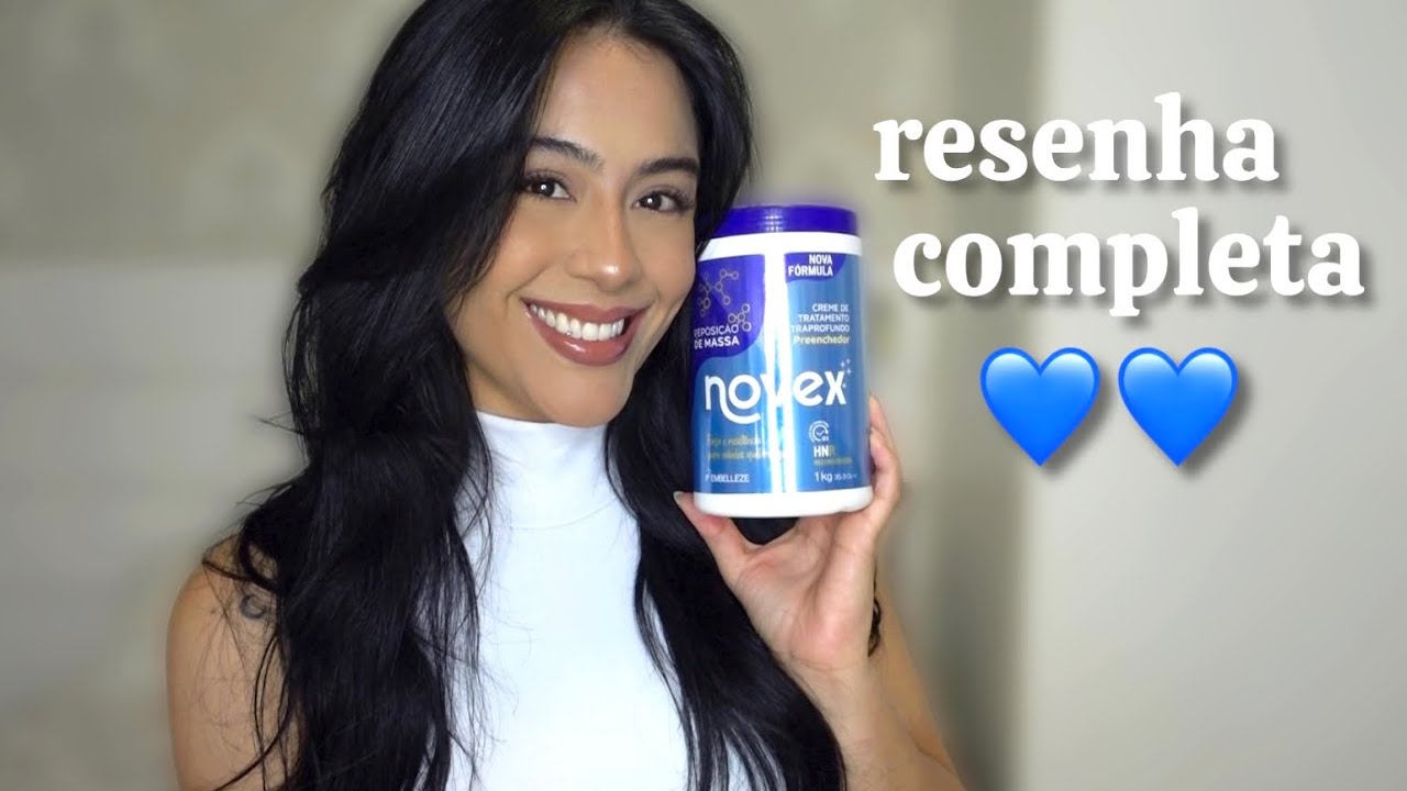 CABELO FINO E RALO? RESOLVA COM O REPOSITOR DE MASSA DA NOVEX! *Baratinho que funciona*