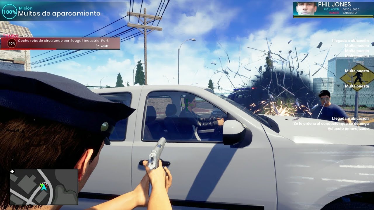 Súper Maderos En Acción Muchas Detenciones | #6 Police Simulator PD