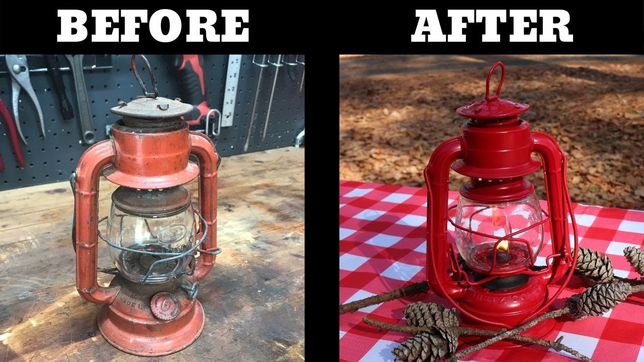 Restoring An Old Camping Lantern