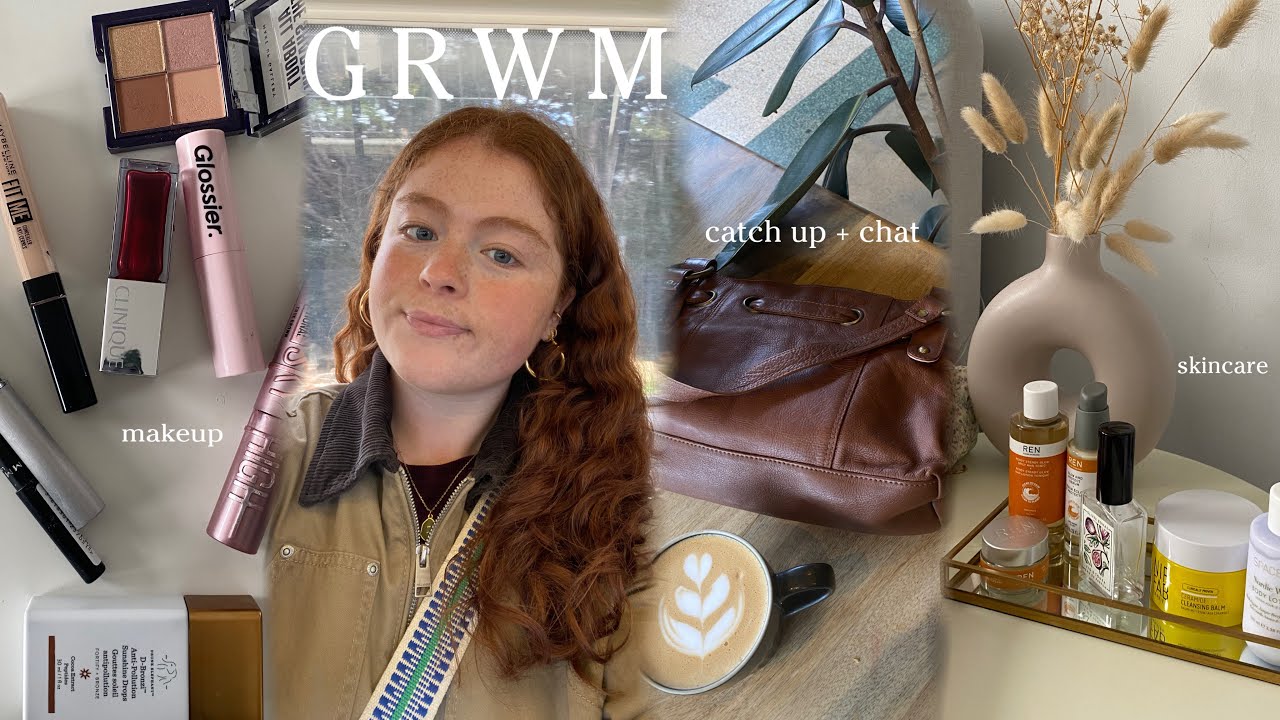 GRWM & catch up | uni life, marketing placement, exciting plans