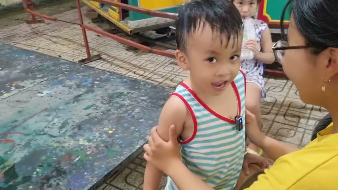 Chuột Được Mẹ Chở Lên Khu Trò Chơi Quen Thuộc Là Mê Không Chịu Về #ngocdieuvlog #chuotchoitrochoi