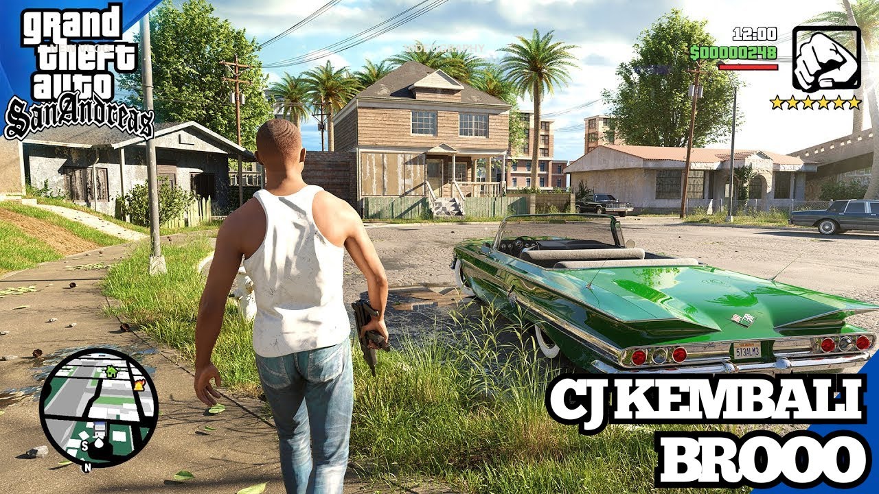 AKANG CJ UDAH BEROTOT NICH - GTA SAN ANDREAS PART2