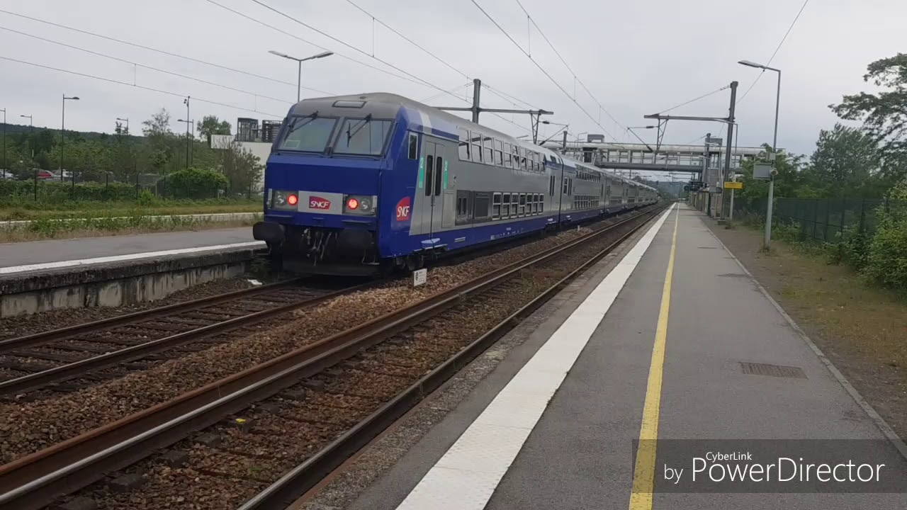 Compil’ de trains en Gare de Val-De-Reuil