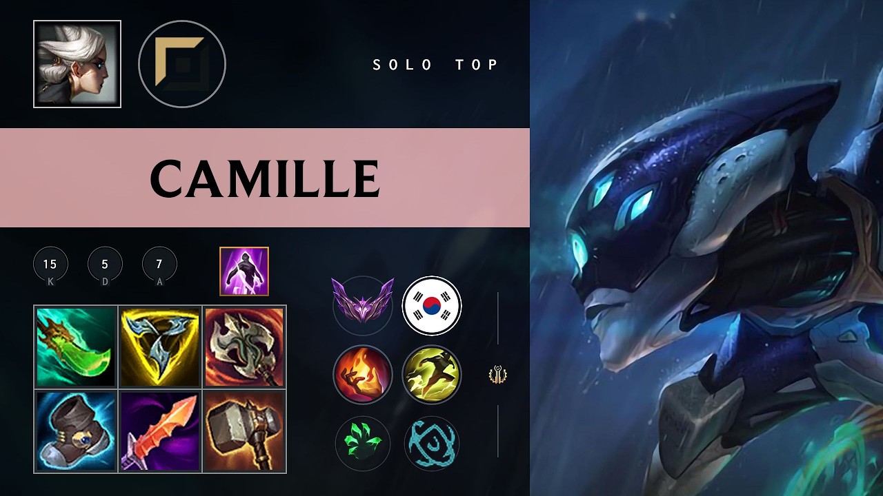 Camille Top vs Gragas - KR Master Patch 26.10