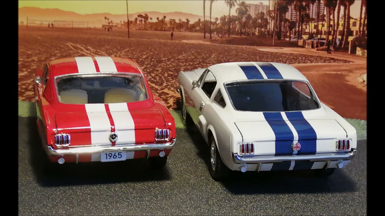 Mustang Shelby GT350 1966 1/24 Monogram model