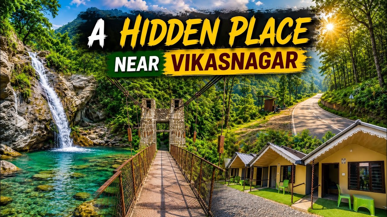 Juddo Waterfall Near Vikasnagar | Vikasnagar Dehradun Uttrakhand | Best Place To Stay Vikasnagar |