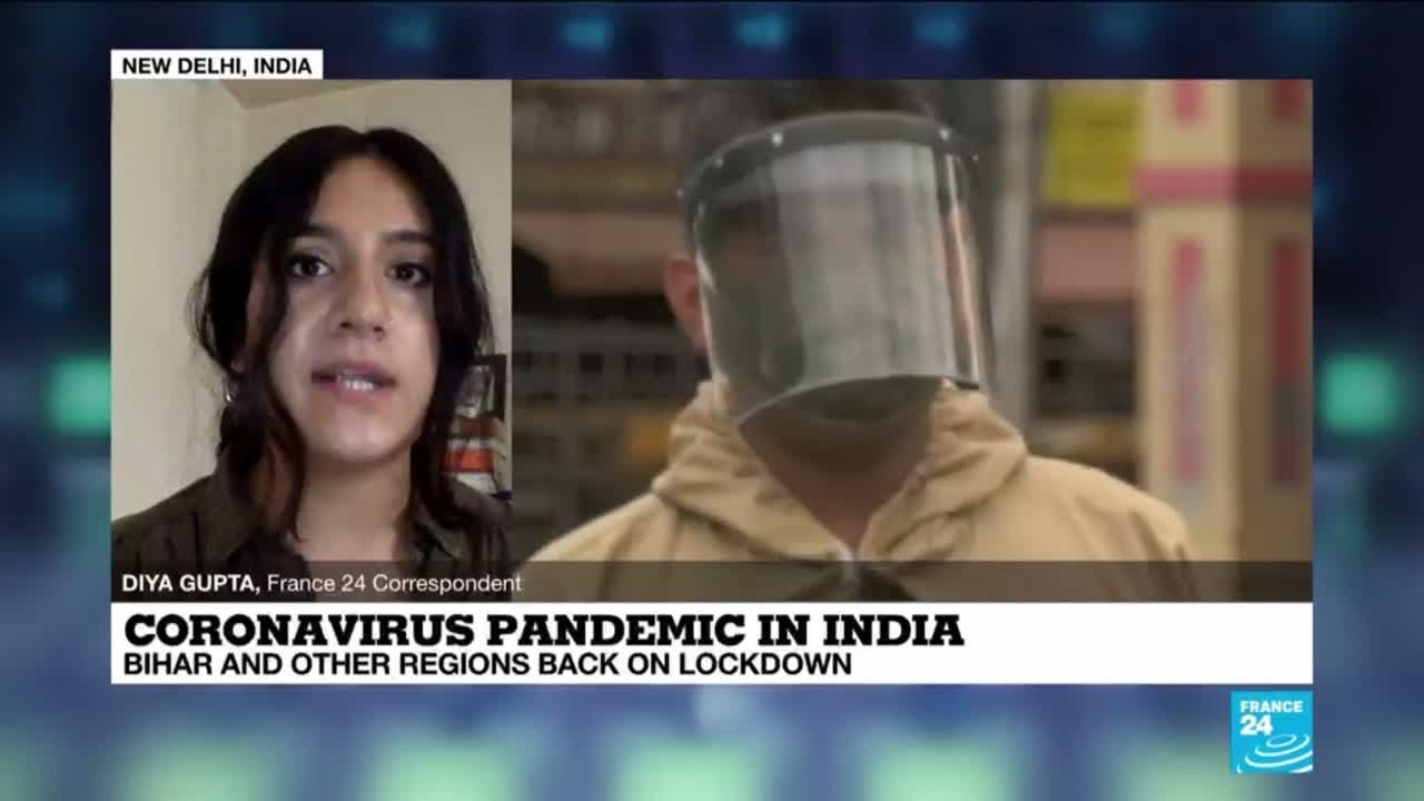 Indian states ordered back into lockdown as coronavirus cases surge