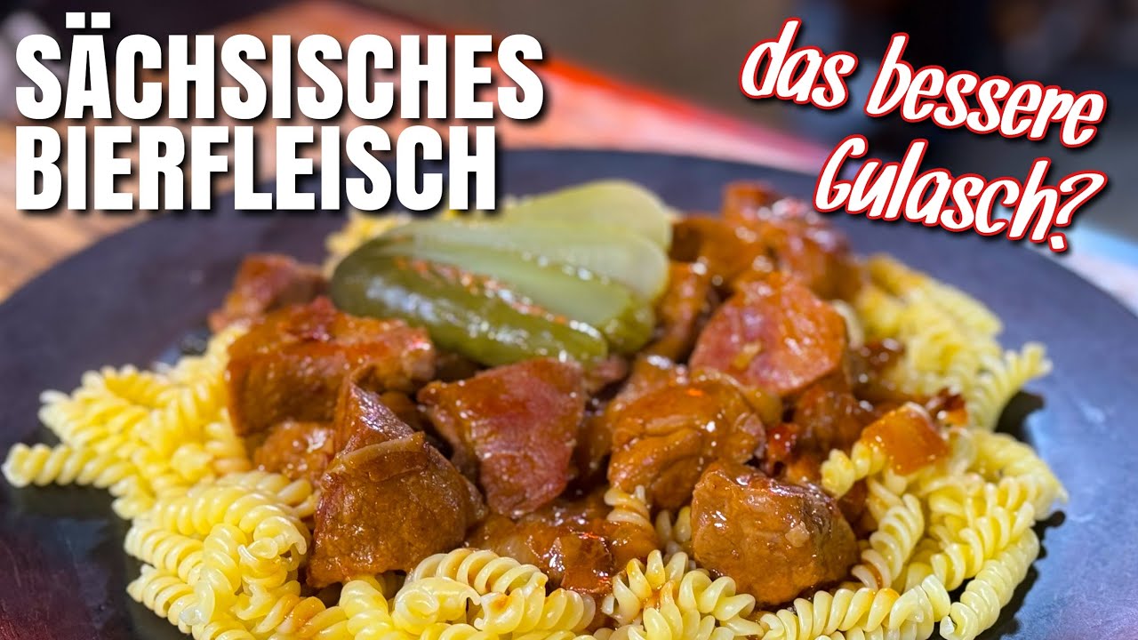 Sächsisches Bierfleisch - das bessere Gulasch?