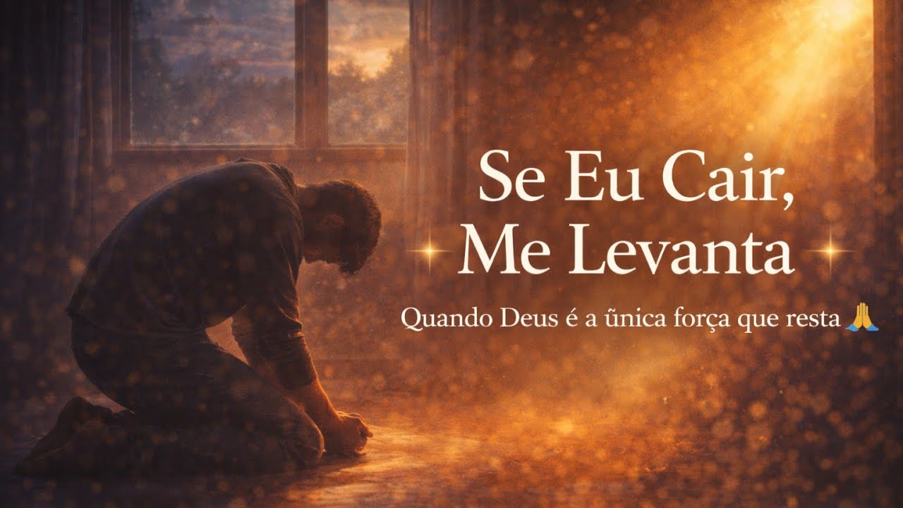 ✨ Se Eu Cair, Me Levanta | Uma Oração Para Quem Está Cansado 🙏