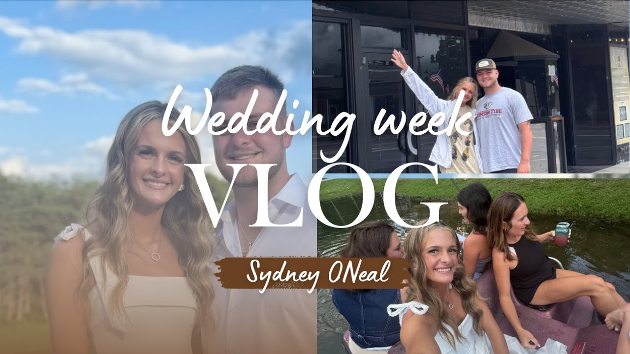 WEDDING WEEK VLOG!!