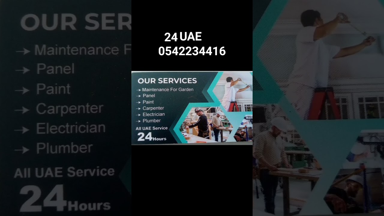 maintenance Villa 0542234416.          all UAE 24 Sarvesh
