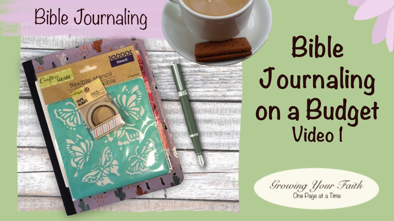 Bible Journaling on a Budget