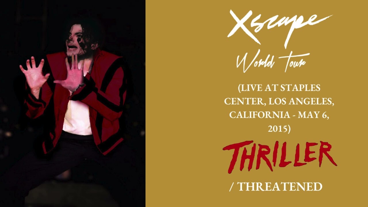 14. THRILLER / THREATENED | XSCAPE TOUR 2015 FANMADE | Michael Jackson