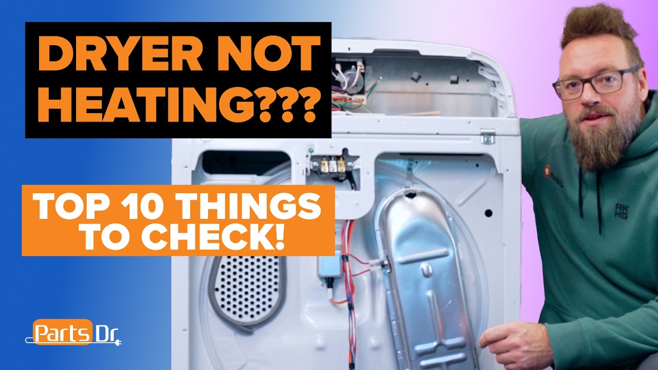 Whirlpool Dryer Not Heating? Troubleshooting Tips & Fixes - Whirlpool Maytag Amana Kenmore Dryer