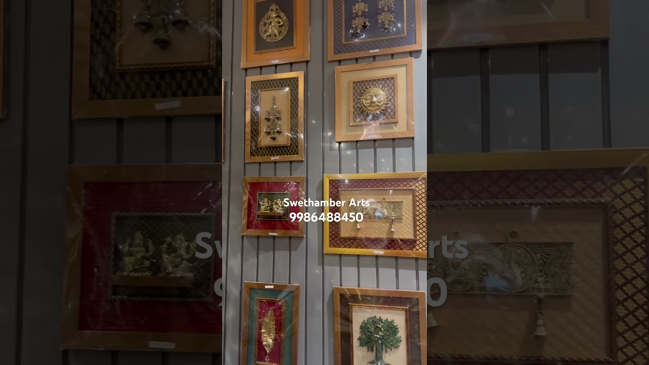 Brass idol wood frames #brass #brassmetal #brassline #religion #statue #swethamberarts #brassband