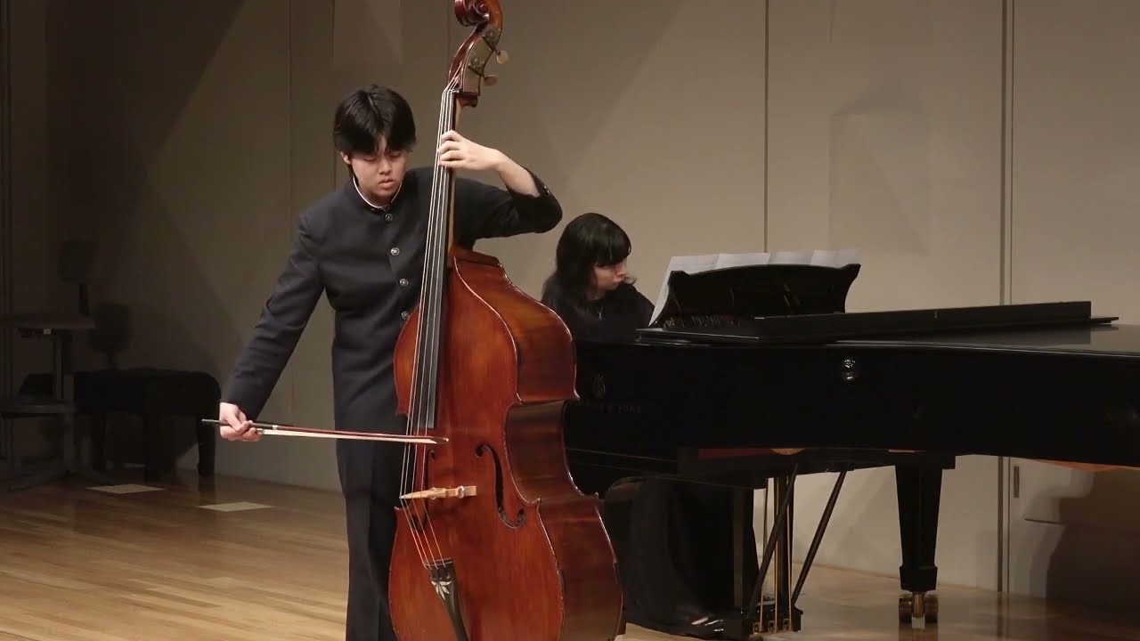 第４回／中学の部／金賞　マルチェロ／ソナタ第1番 ヘ長調 第1・2楽章