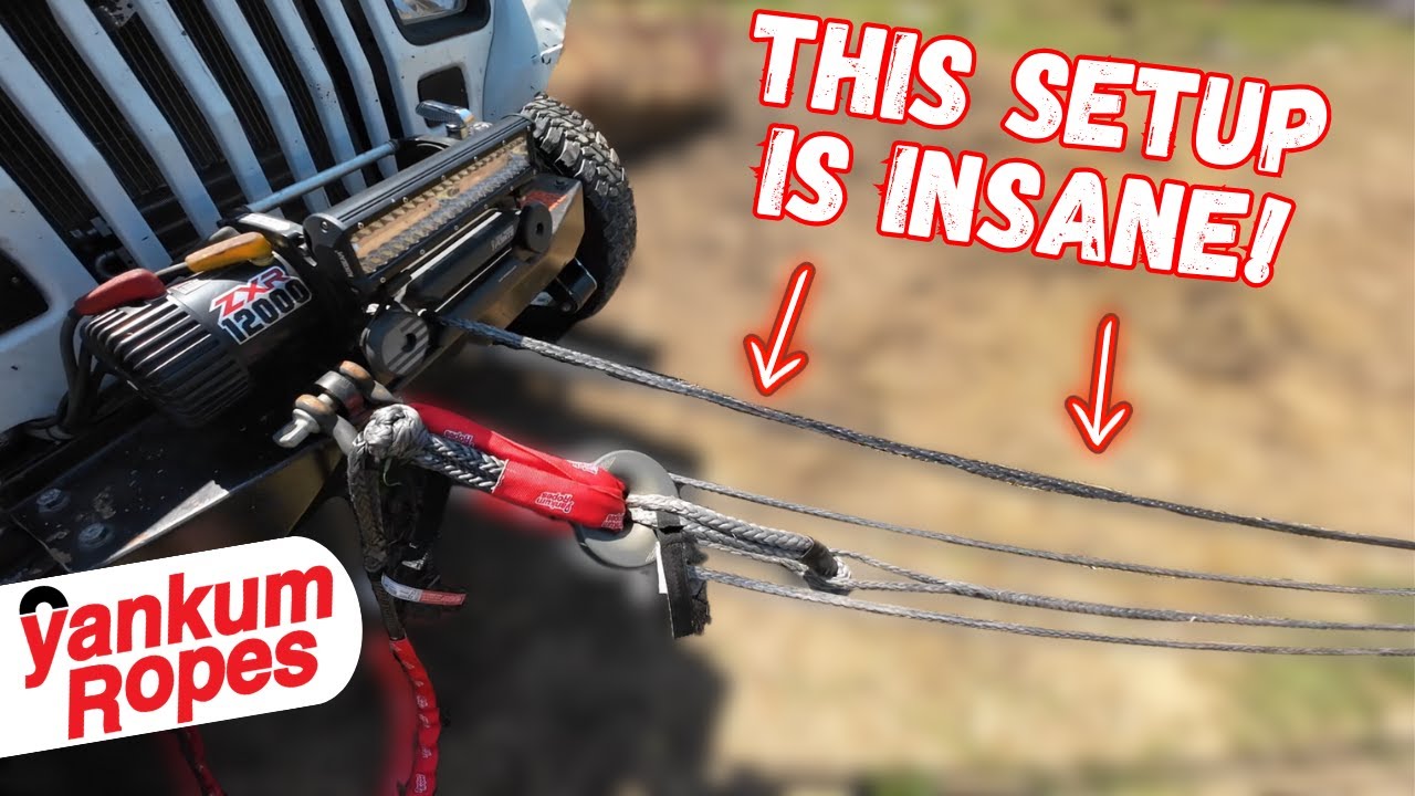 You've Never Seen A Winch Ring Like This! - Yankum Ropes Nailed It!