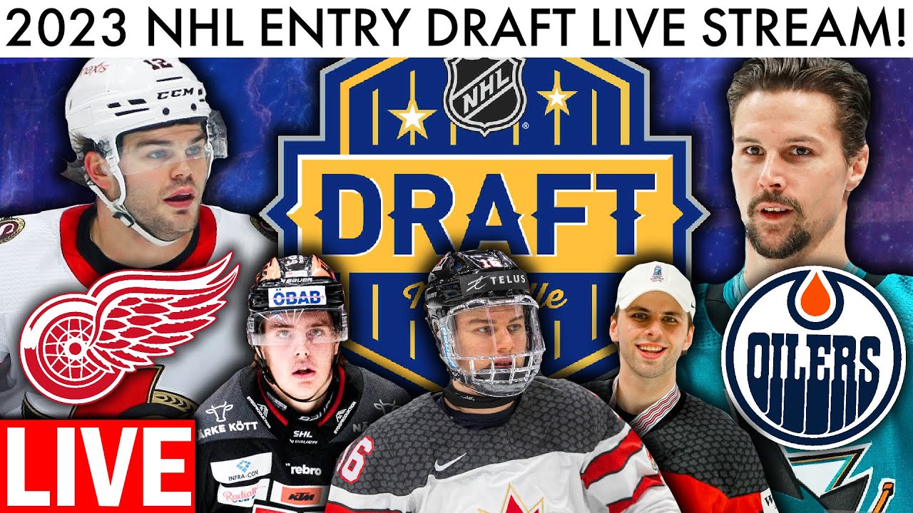 2023 NHL DRAFT LIVE STREAM! BIG TRADES REVEALED! (NHL Trade Rumors & Bedard/Fantilli/Michkov Talk)