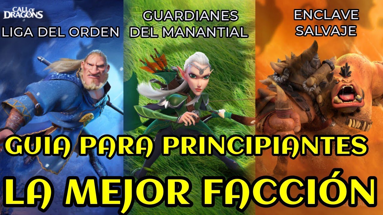 Cuál es la Mejor Facción en Call of Dragons? Guía Actualizada 2023