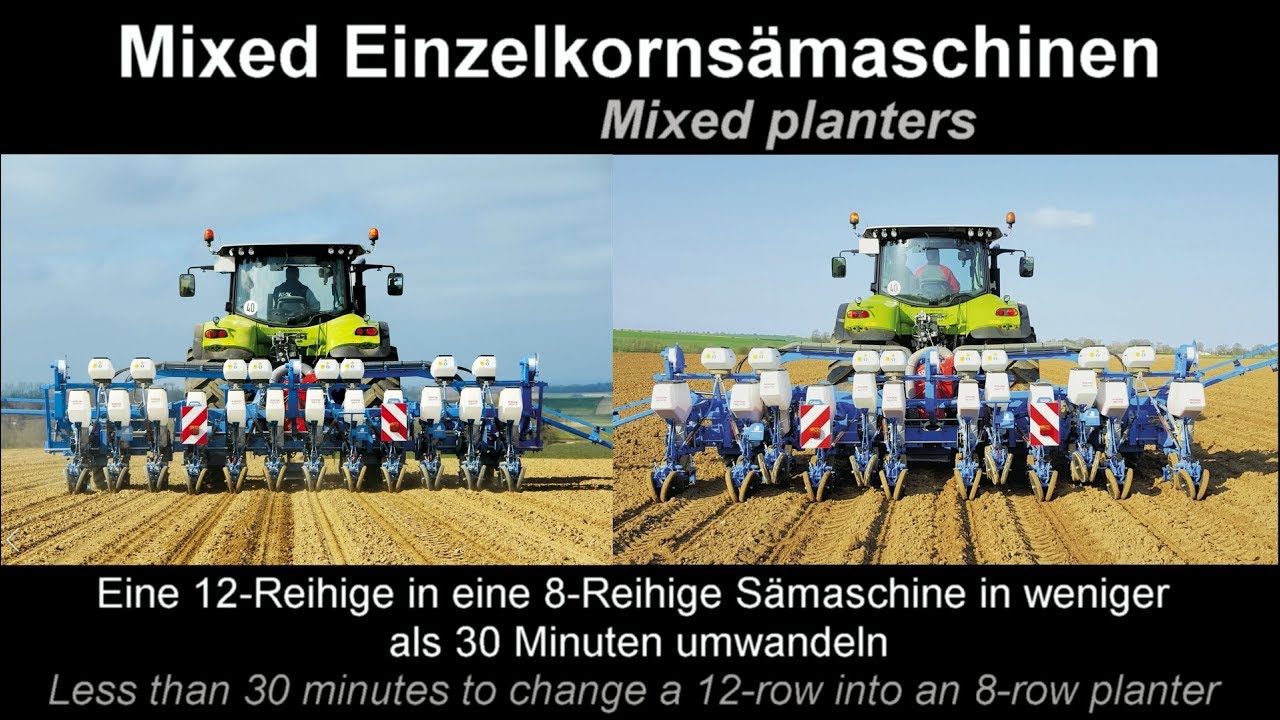 Mixed Einzelkornsämaschinen