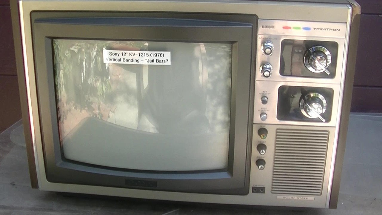 Ремонт телевизора Sony Trinitron 1976 года и съемочная техника, использованная в фильме &laquo;Майкл&raquo;
