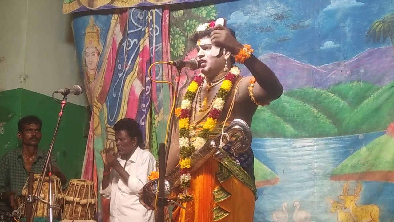 வள்ளியை புகழ்ந்து பாடிய நாரதர்
