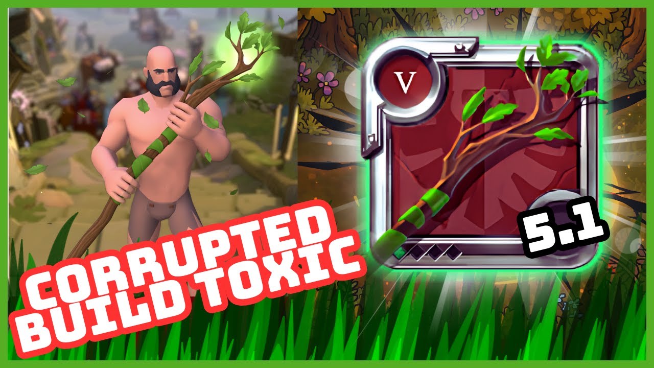 Build mais tóxica das Corrupteds voltou — Hoje eu testei ela 5.1!  ALBION .