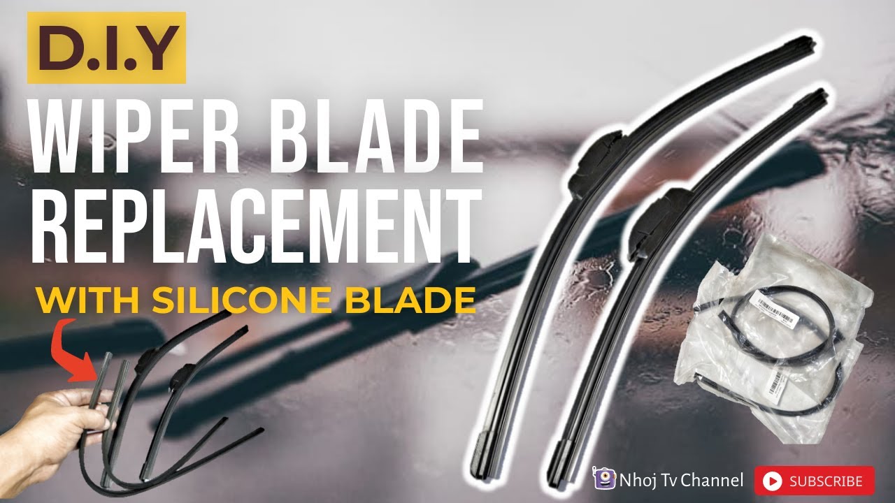 DIY WiPer Blade Replacement Banana Type with SILICONE Refill l TaGalog