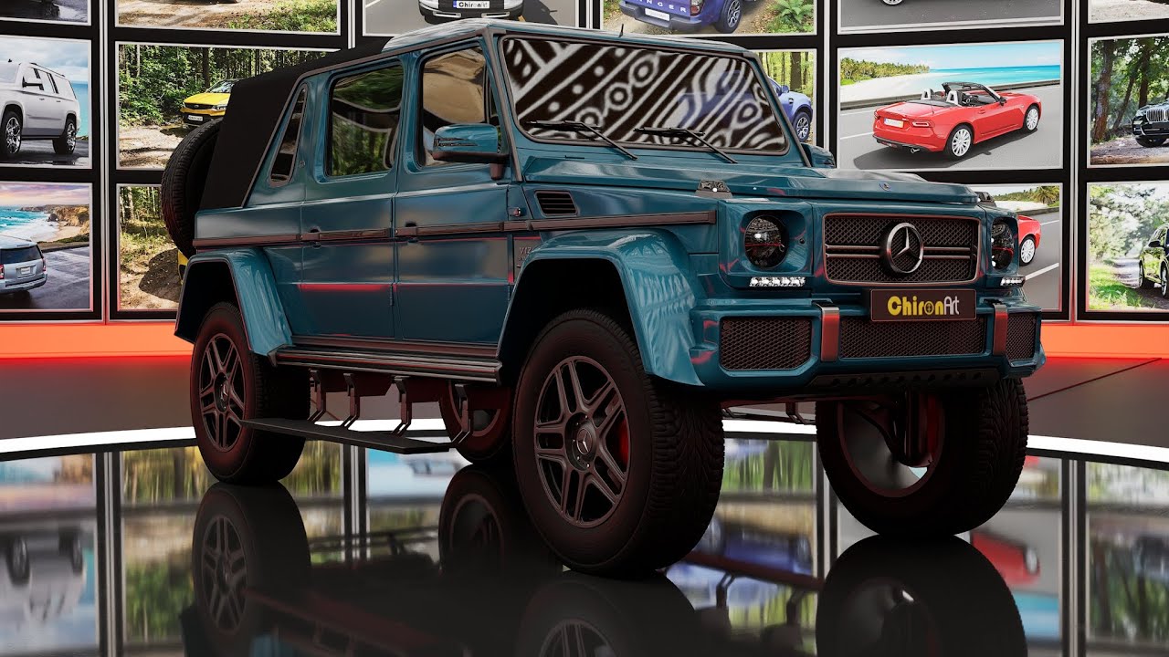 MercedesBenz Maybach Landaulet 2017 #chironart