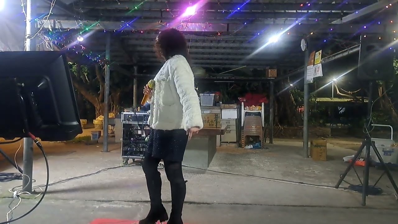 惠姐在大稻埕翻唱第九月台