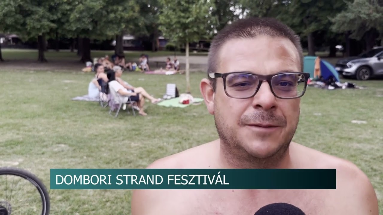 V&iacute;zpart, zene, ny&aacute;ri &eacute;let&eacute;rz&eacute;s - Strand Fesztiv&aacute;l Domboriban_2025.07.29.