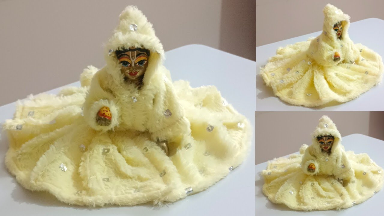 (5,6 No) Winter Hudi Dress For Laddu Gopal Ji/Laddu Gopal Ki Winter Dress/Winter Dress For Kanhaji 