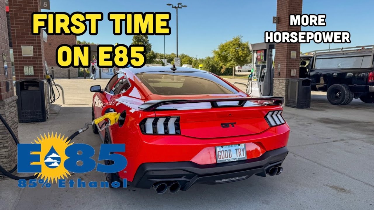 E85 Woke up My Supercharged 2024 Mustang GT