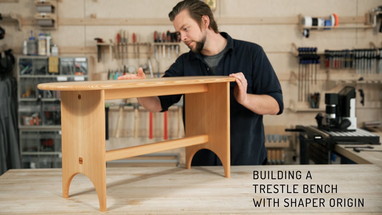 Building a Trestle Bench with Shaper Origin