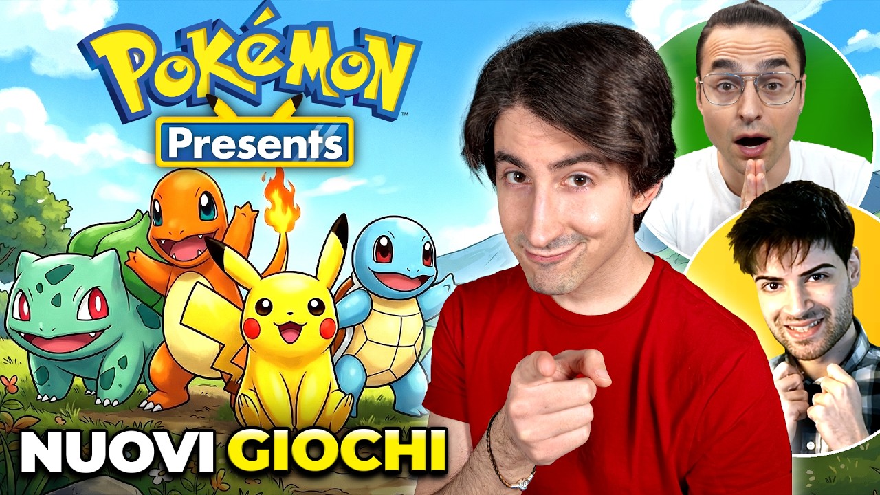 🚨Reazione Nuovi Giochi POKEMON SWITCH 2 con Gioseph, Tube e Blazi 😍 Pokèmon Presents 2026