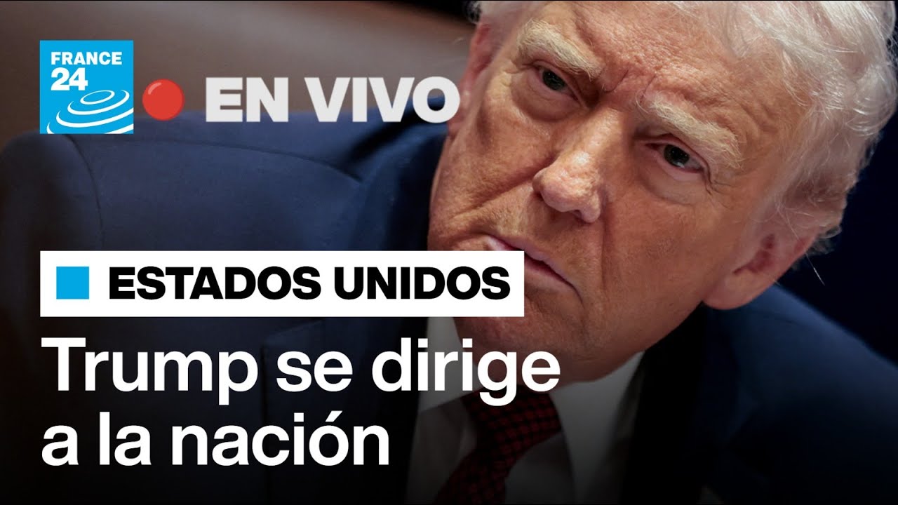 🔴 En vivo | Siga el 'discurso a la nación' del presidente Donald Trump