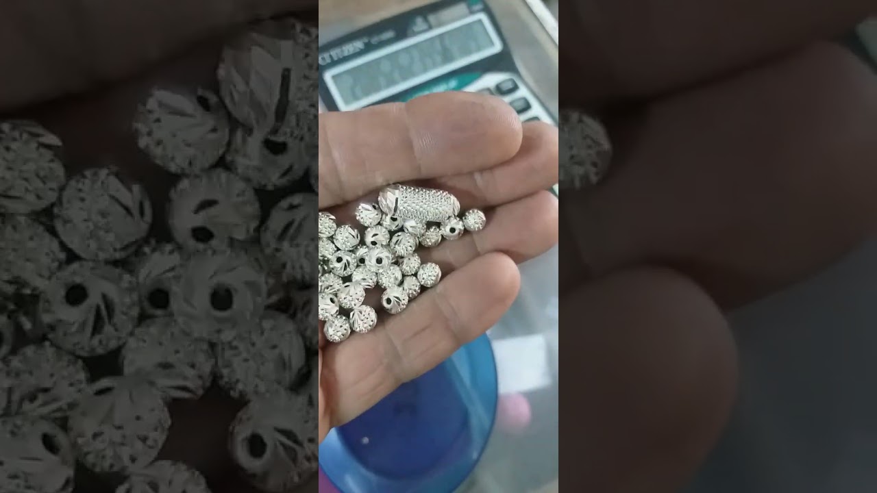 FANCY BALL BEADS CUTTING 000010  33 Piece TASBEEH & IMAM