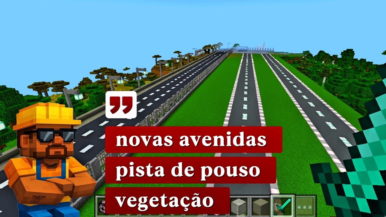 FAZENDO A PISTA DE POUSO DO AEROPORTO 