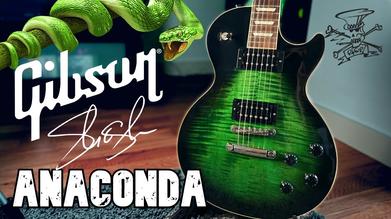 ICONIC. The Slash ANACONDA Burst Gibson Les Paul