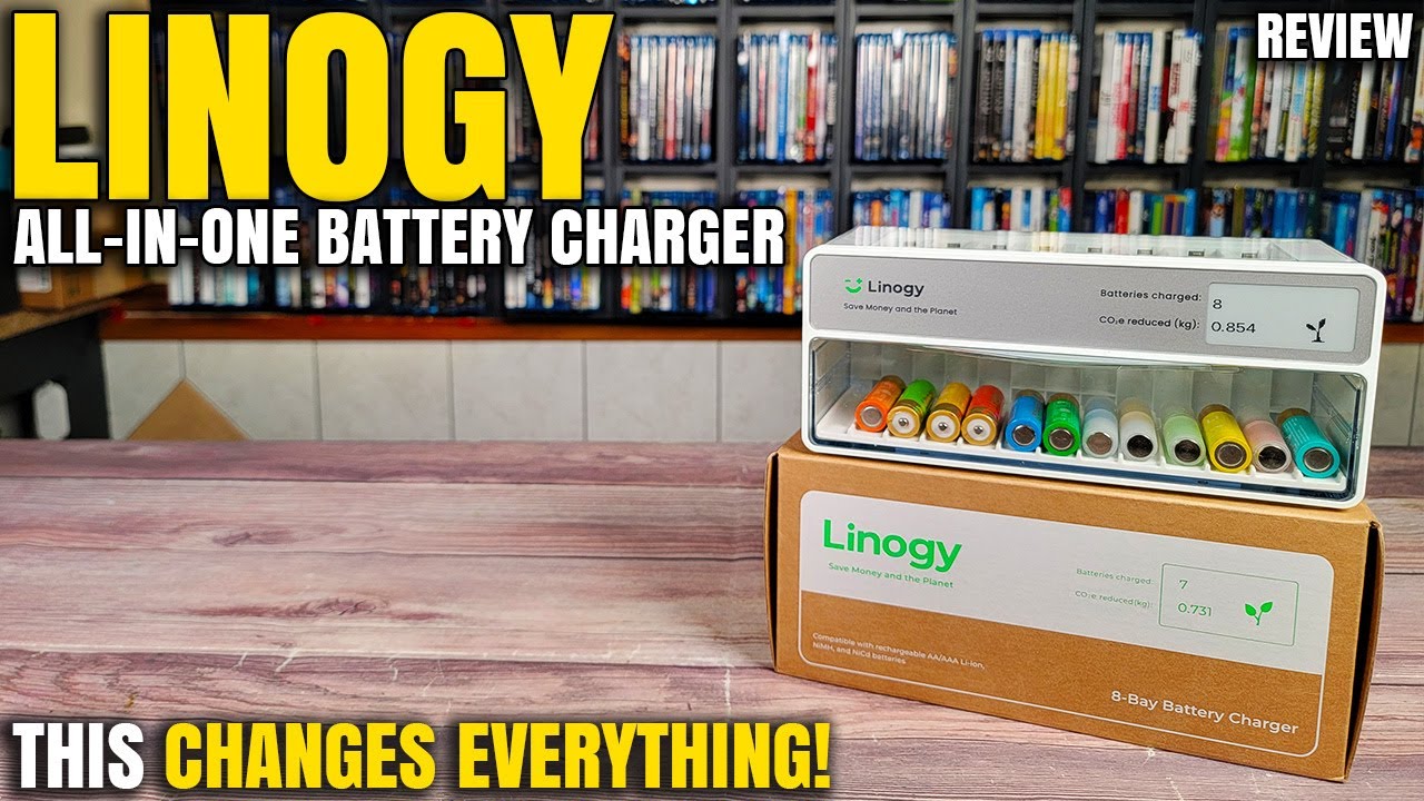 This Changes Everything! | Linogy All-In-One AA/AAA Battery Charger Review