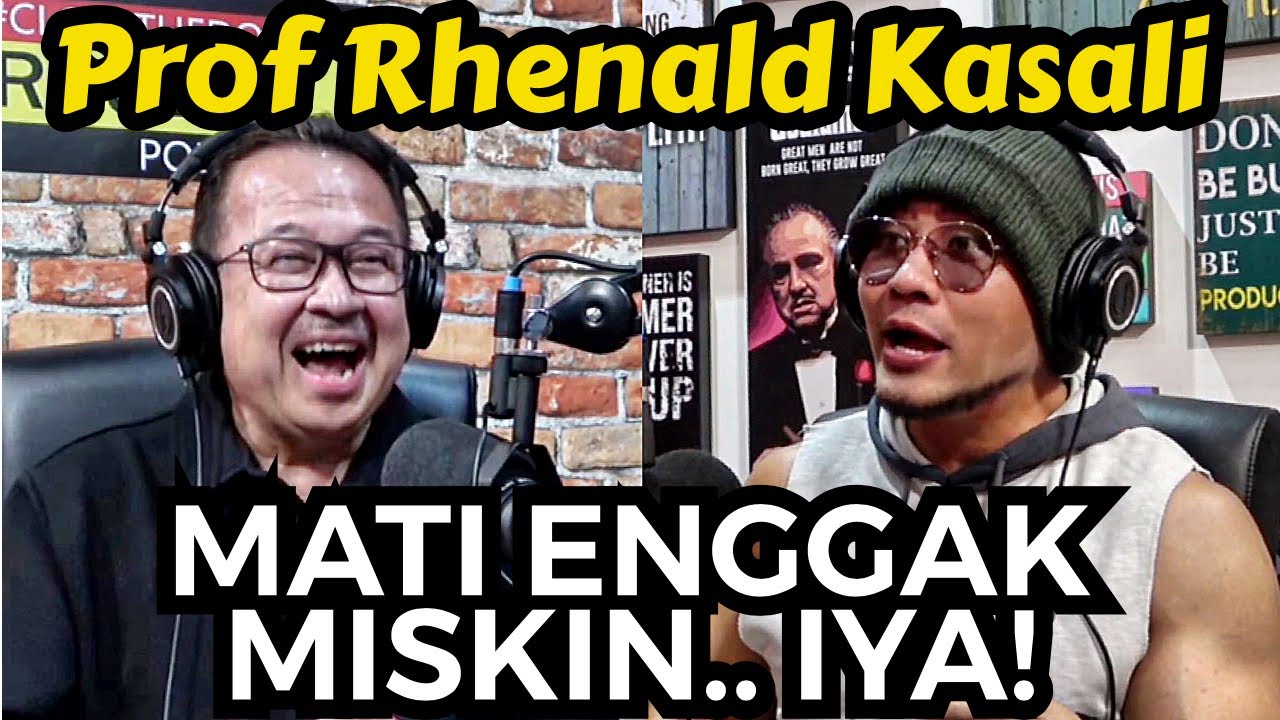 DILEMA CORONA, MATI SIH KAGA... MISKIN IYA..🤣 Prof RHENALD KASALI)